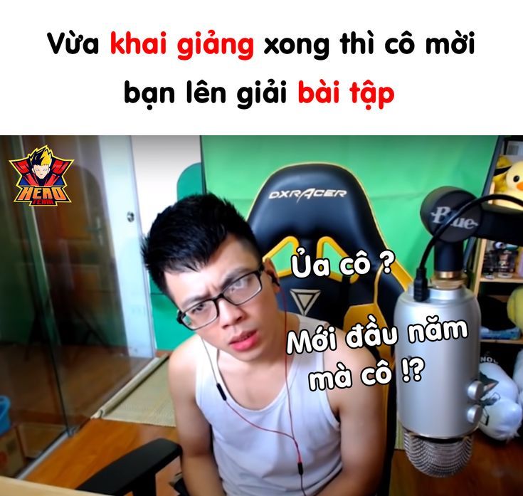 Khai giảng xong đã bị gọi lên bảng giải bài