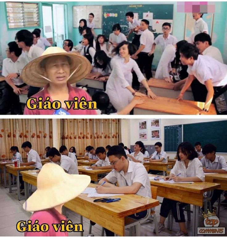 Giáo viên quay lưng một cái là lớp như cái chợ
