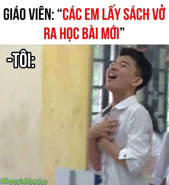Khoảnh khắc mong chờ nhất là được học bài mới