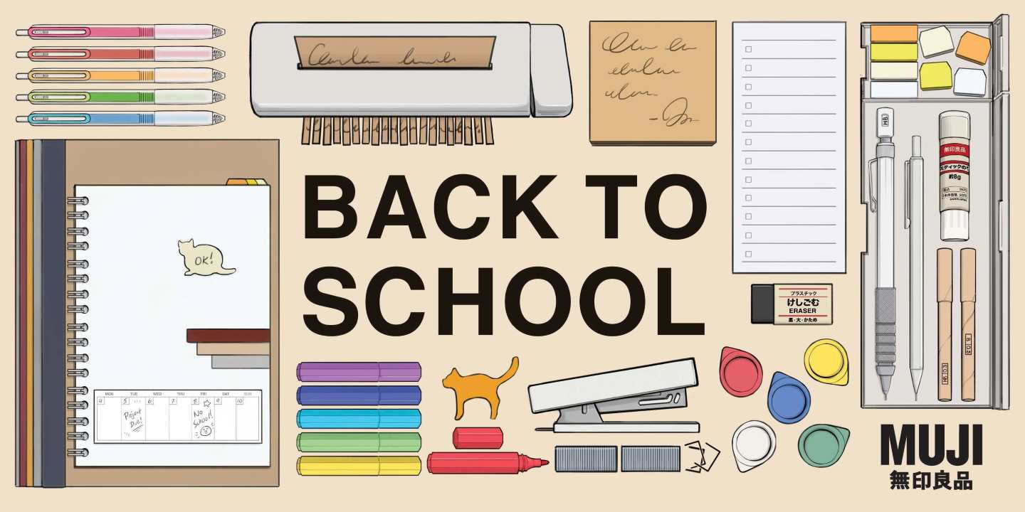 Tổng hợp Back to School banner 2026 mới nhất, miễn phí 23 Banner back to School Muji.