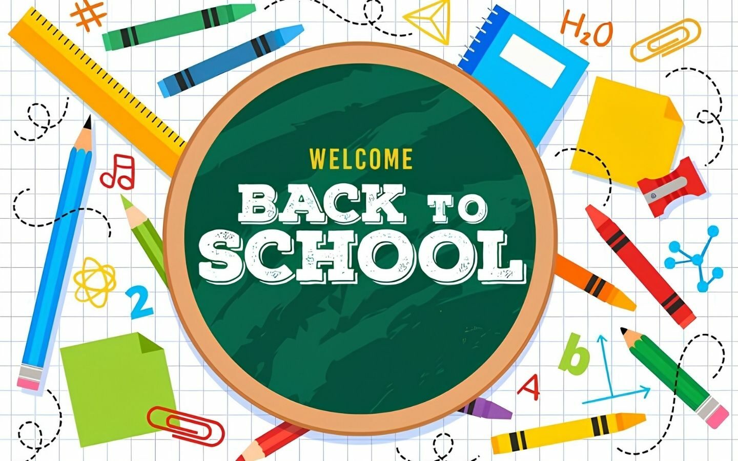 Tổng hợp Back to School banner 2026 mới nhất, miễn phí 10 Banner Back to School nổi bật với tông màu đa sắc