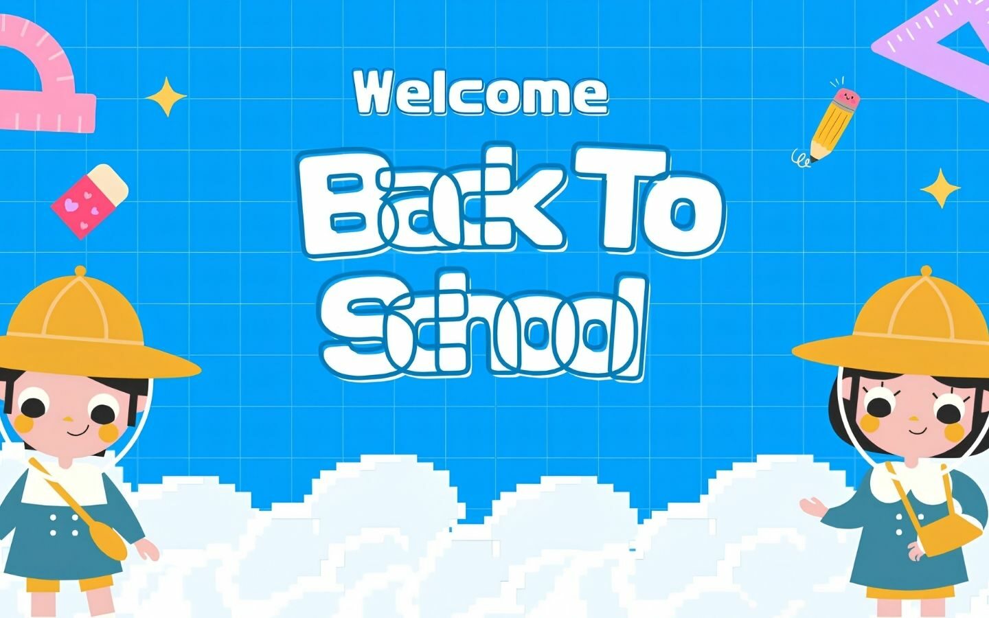 Tổng hợp Back to School banner 2026 mới nhất, miễn phí 23 Banner Back to School miễn phí với tông màu xanh trẻ trung