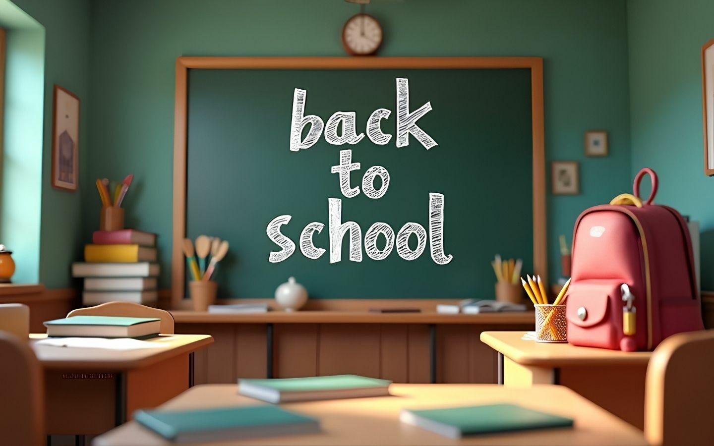 Tổng hợp Back to School banner 2026 mới nhất, miễn phí 45 Thiết kế banner đơn giản với hình ảnh lớp học quen thuộc