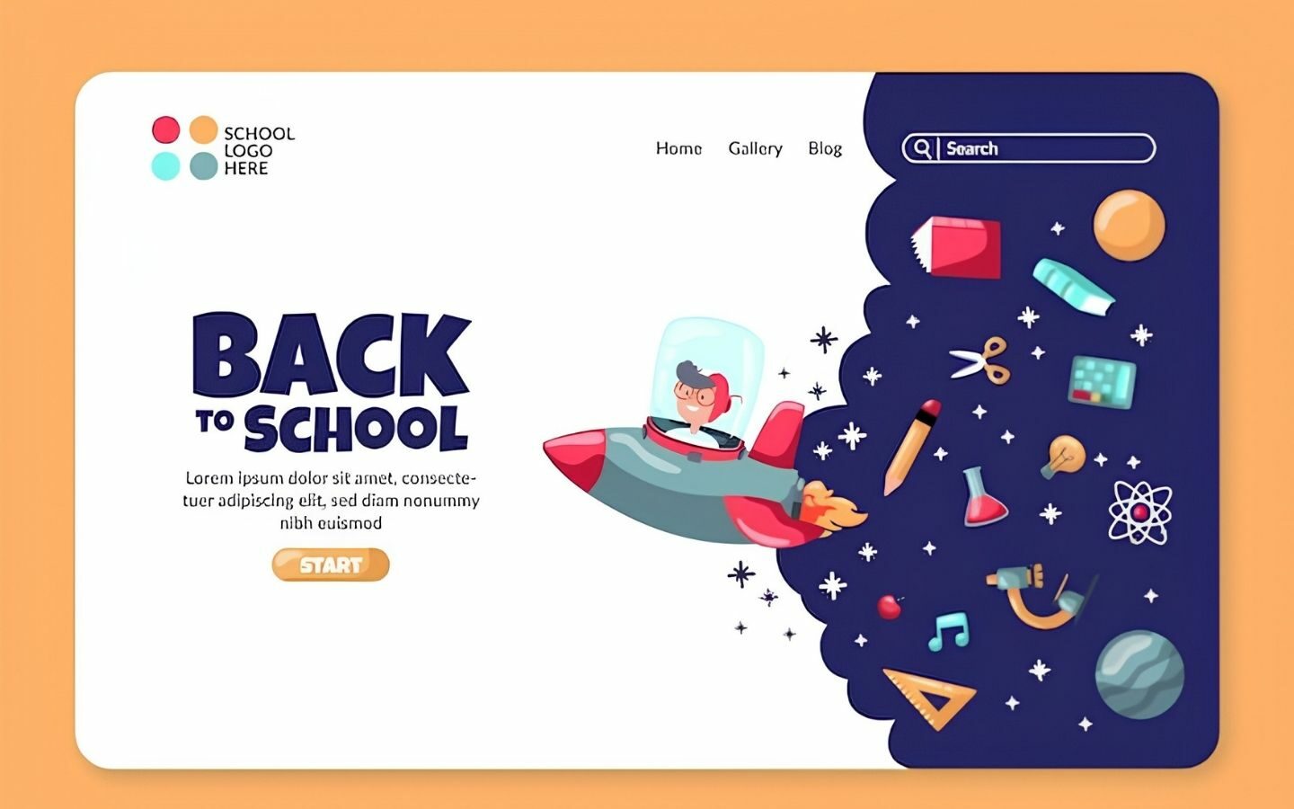 Tổng hợp Back to School banner 2026 mới nhất, miễn phí 52 Thiết kế banner tựu trường Full HD dành cho website