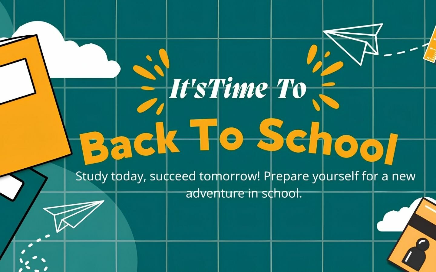Tổng hợp Back to School banner 2026 mới nhất, miễn phí 3 Hình nền banner chủ đề học tập chất lượng Full HD