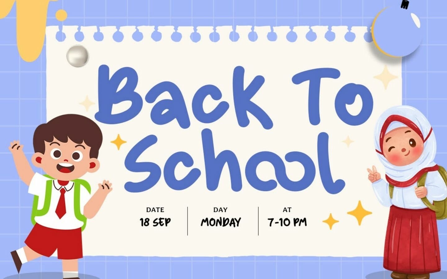 Tổng hợp Back to School banner 2026 mới nhất, miễn phí 60 Banner tựu trường sử dụng phong cách giấy ghi chú