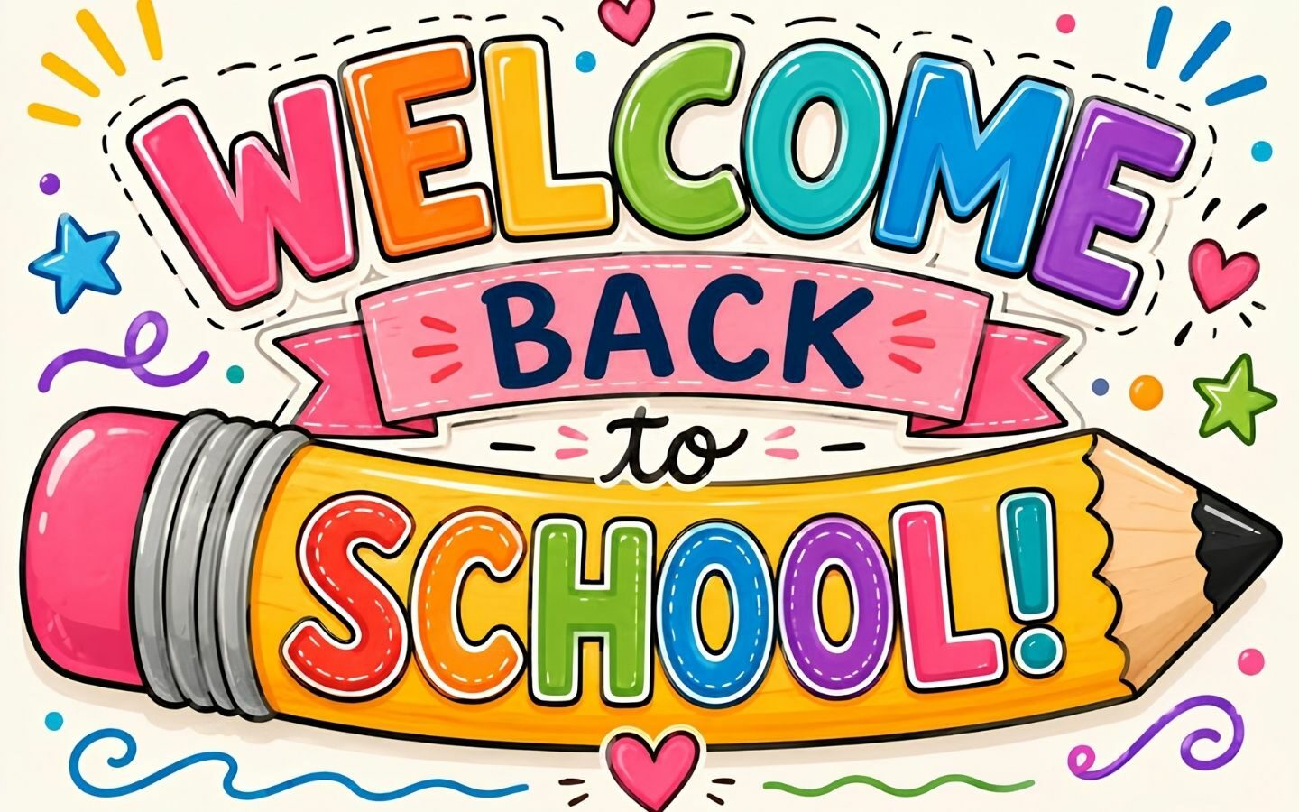 Tổng hợp Back to School banner 2026 mới nhất, miễn phí 64 Banner tựu trường thiết kế theo phong cách doodle