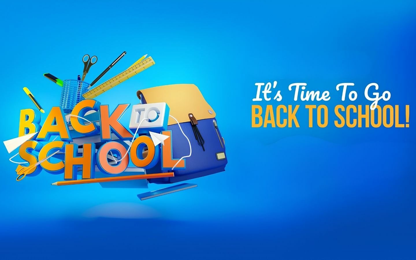 Tổng hợp Back to School banner 2026 mới nhất, miễn phí 65 Back to School banner phong cách sáng tạo với hình minh họa 3D
