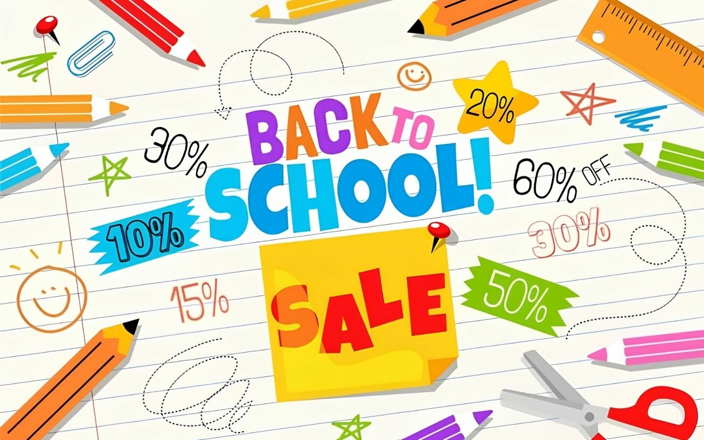 Tổng hợp Back to School banner 2026 mới nhất, miễn phí 24 Banner khuyến mãi mùa nhập học nhiều màu sắc