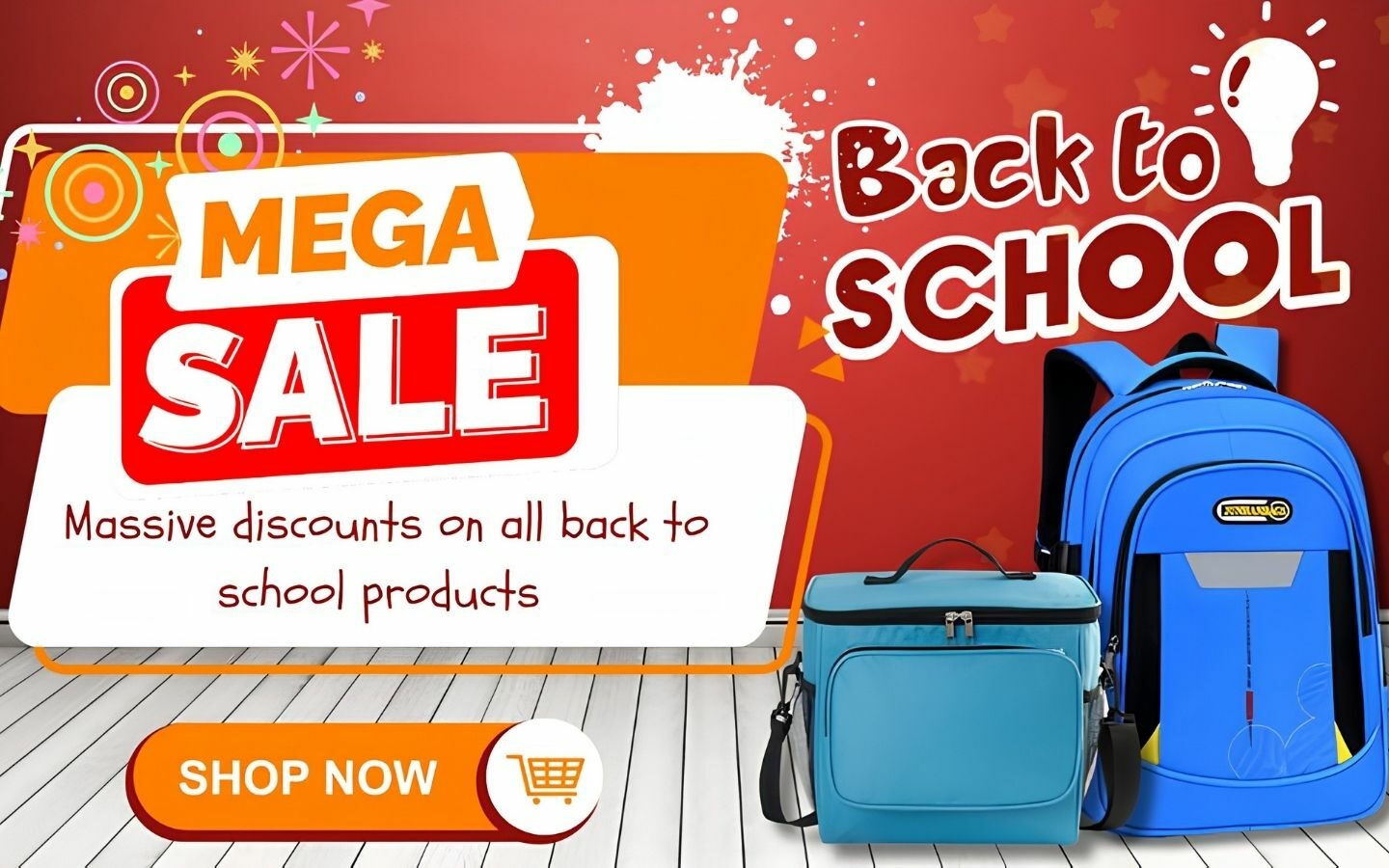 Tổng hợp Back to School banner 2026 mới nhất, miễn phí 25 Banner sale kết hợp hình ảnh balo và sách vở