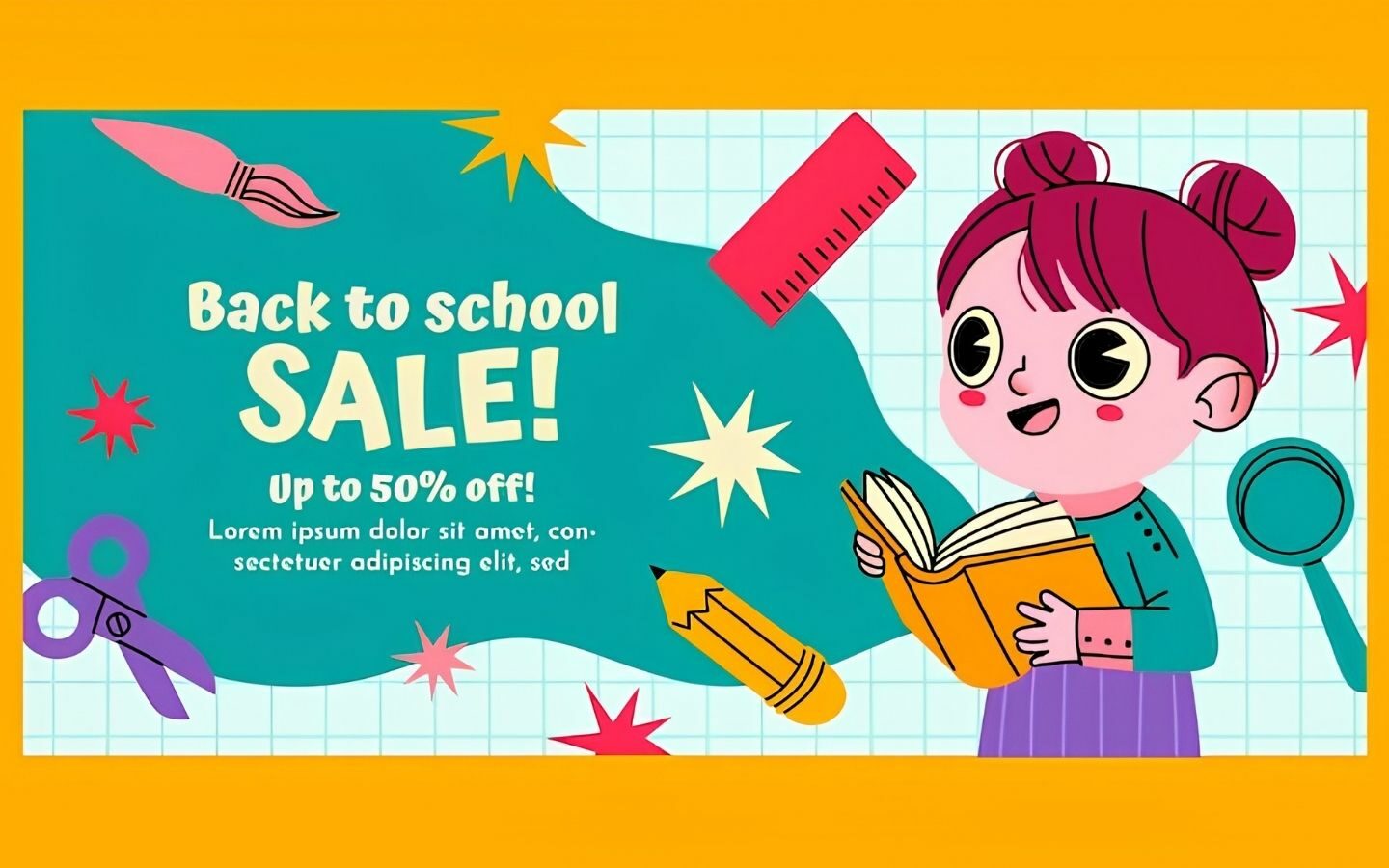 Tổng hợp Back to School banner 2026 mới nhất, miễn phí 40 Mẫu banner khuyến mãi mùa tựu trường cho doanh nghiệp