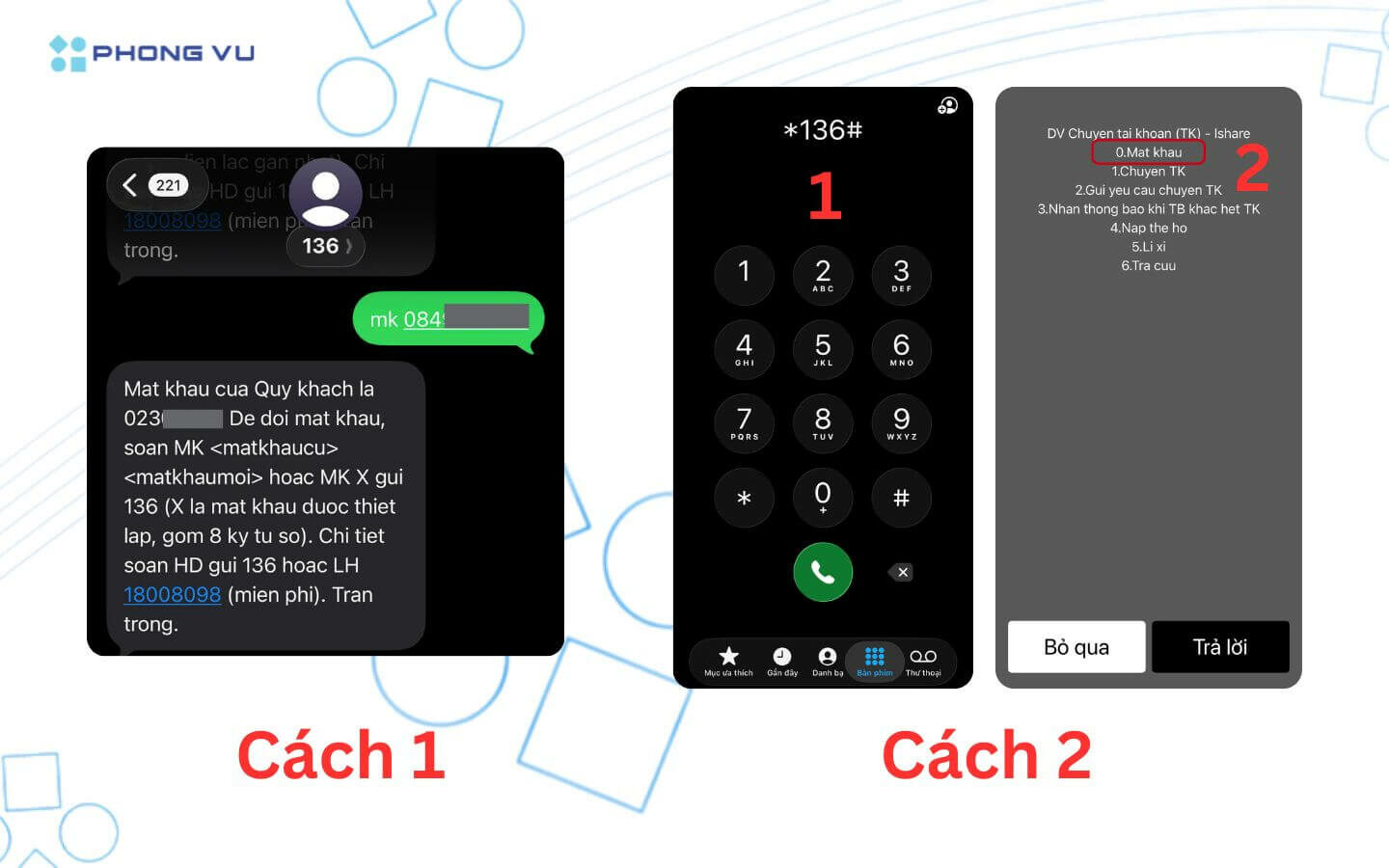 Cách chuyển tiền từ sim này sang sim khác nhanh chóng, áp dụng cho mọi nhà mạng 2 Soạn MK số điện thoại liên lạc gần nhất gửi 136