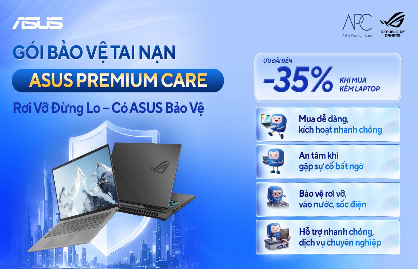 Chính sách bảo hành của Vivobook S14 như thế nào?