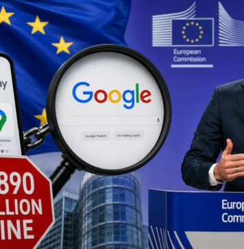 Google bị EU phạt 1 tỷ USD vì vi phạm quy định cạnh tranh số Google bị EU phạt 1 tỷ USD vì vi phạm quy định cạnh tranh số