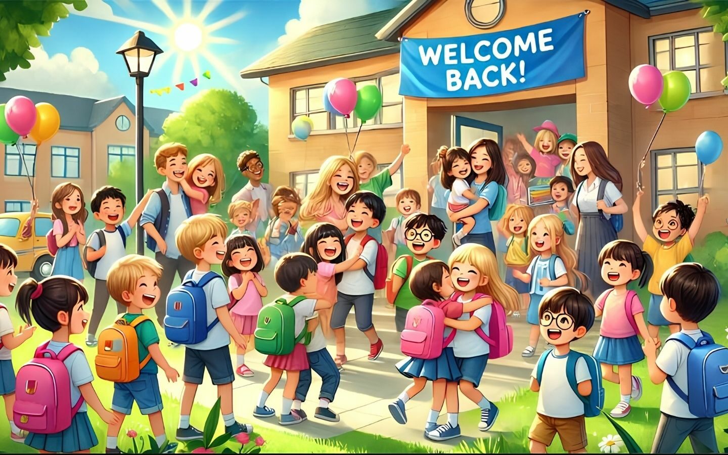 50+ hình ảnh Back to School mới nhất 2026 4 Khoảnh khắc học sinh háo hức trở lại mái trường thân yêu