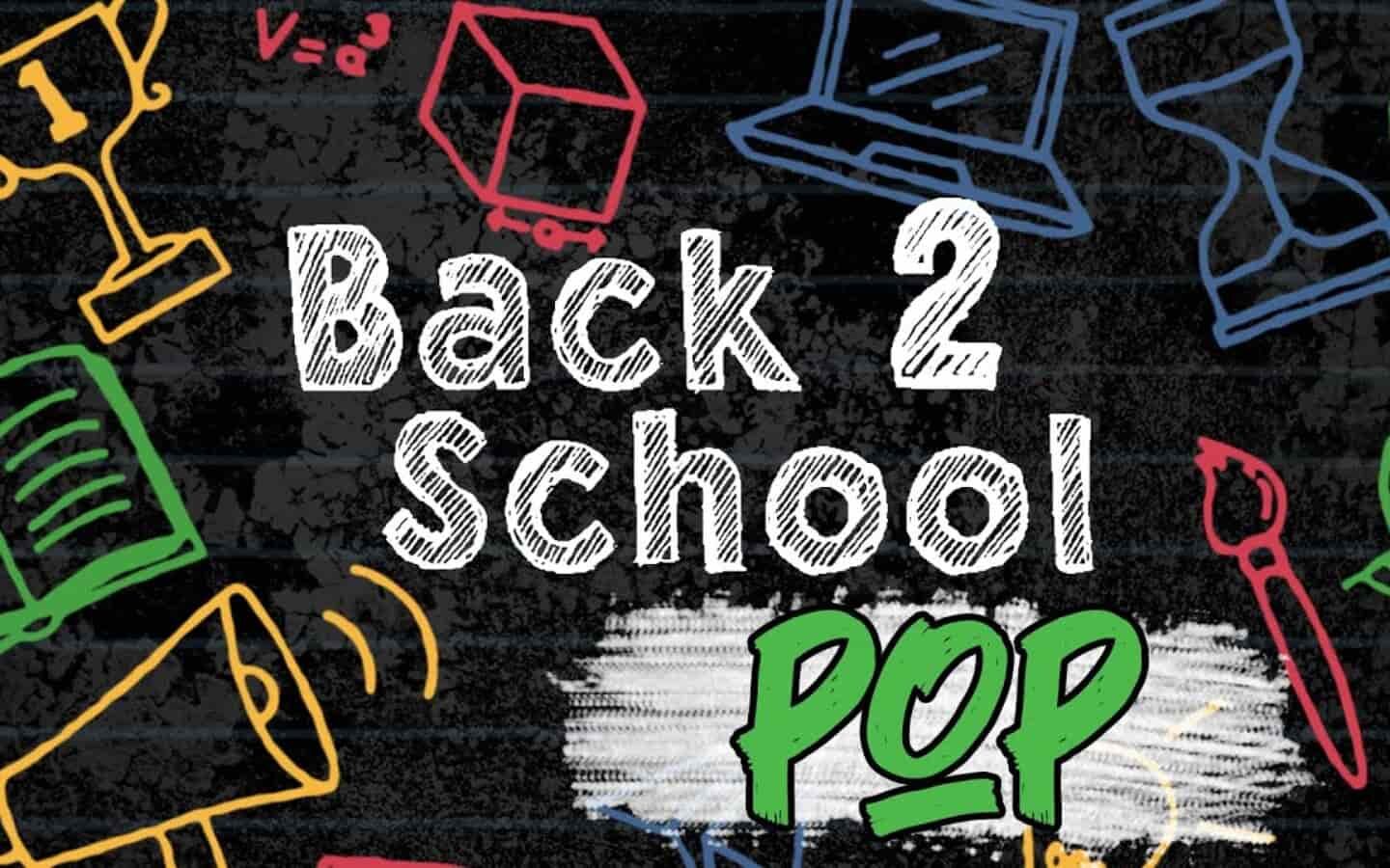 Top hình nền PowerPoint Back to School đẹp nhất 2026 35 Bảng đen phong cách Pop cho bài giảng tựu trường