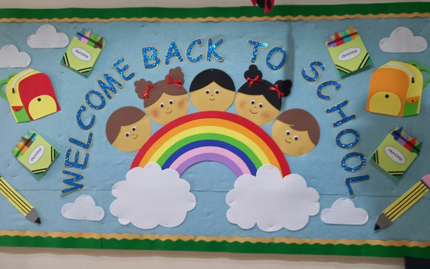 Top 10+ mẫu trang trí bảng Back To School nổi bật 2026 66 Chọn kiểu chữ phù hợp để tạo điểm nhấn cho tiêu đề bảng lớp