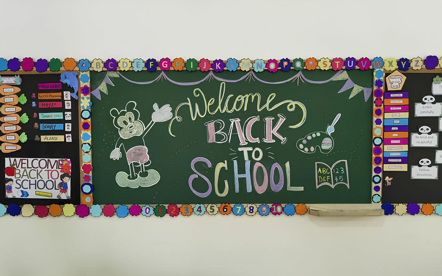 Top 10+ mẫu trang trí bảng Back To School nổi bật 2026 69 Bí quyết tạo bảng Back to School hài hòa và nổi bật trong năm học mới