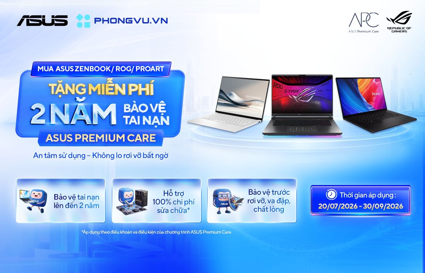 ASUS tặng 2 năm bảo vệ tai nạn khi mua laptop Zenbook, ROG và ProArt tại Phong Vũ 1 image 101