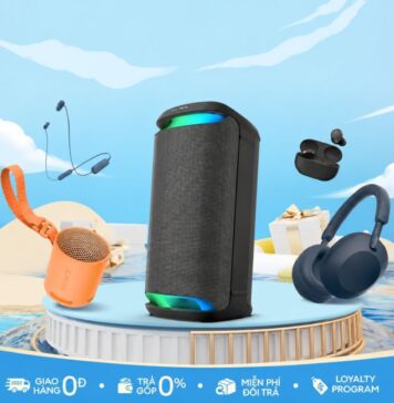 Trả góp 0% lãi suất loạt tai nghe, loa Sony tại Phong Vũ tháng 7/2026 cùng Payoo Trả góp 0% lãi suất tai nghe, loa Sony tháng 7/2026 cùng Payoo