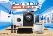 Sắm ngay thiết bị gia dụng tại Phong Vũ, nhận ưu đãi miễn phí công lắp đặt Sắm ngay thiết bị gia dụng tại Phong Vũ, nhận ưu đãi miễn phí công lắp đặt