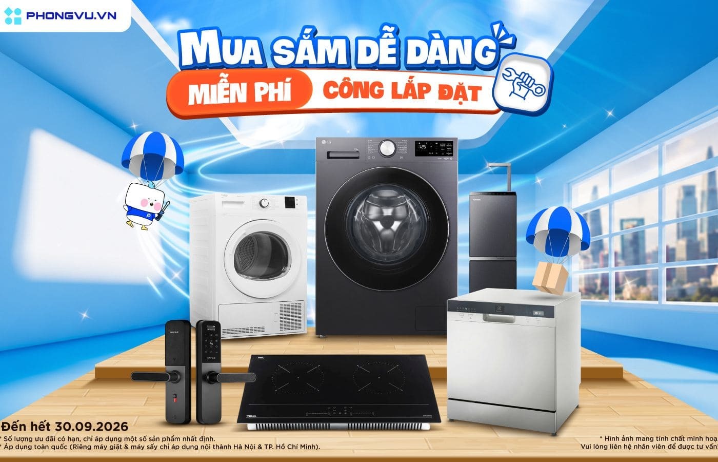 Sắm ngay thiết bị gia dụng tại Phong Vũ, nhận ưu đãi miễn phí công lắp đặt 1 image 89