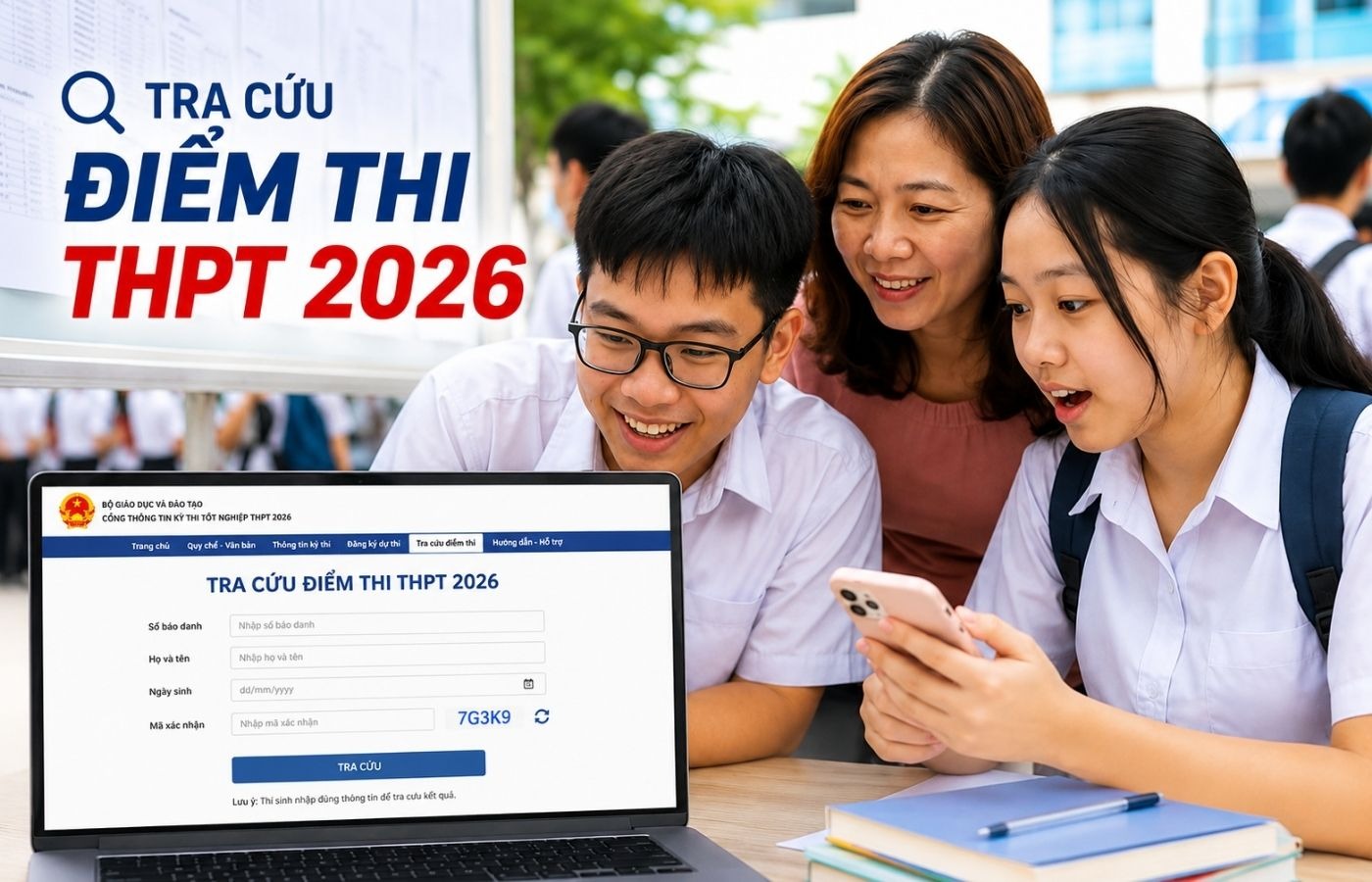 Hướng dẫn tra cứu điểm thi THPT 2026 1 image 9