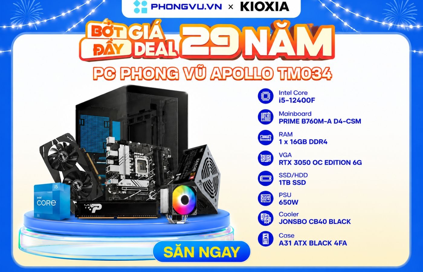 Mừng sinh nhật Phong Vũ: Săn PC Apollo giảm đến 2,5 triệu cùng KIOXIA 1 image 99