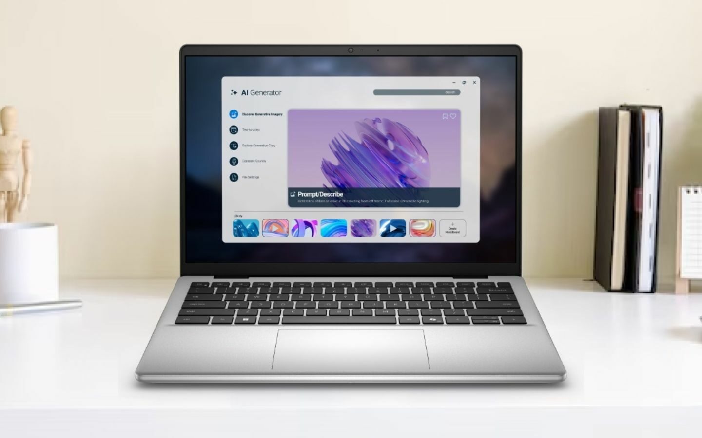 Top 10+ laptop AI hiệu năng cao, đáng mua cho sinh viên 2026 10 Dell 14 DC14255 kiểu dáng mỏng nhẹ, vận hành bền bỉ