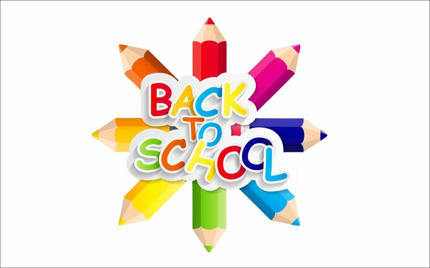 Top mẫu logo Back to School nổi bật cho mùa tựu trường 2026 10 Bộ bút chì màu sinh động