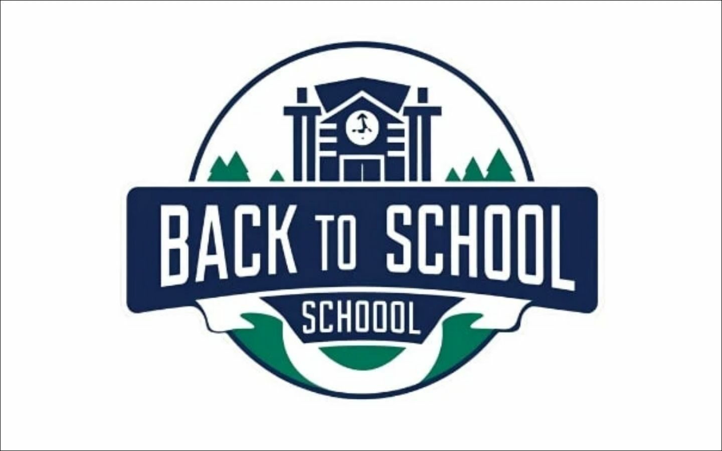 Top mẫu logo Back to School nổi bật cho mùa tựu trường 2026 14 Logo Back to School ngôi trường