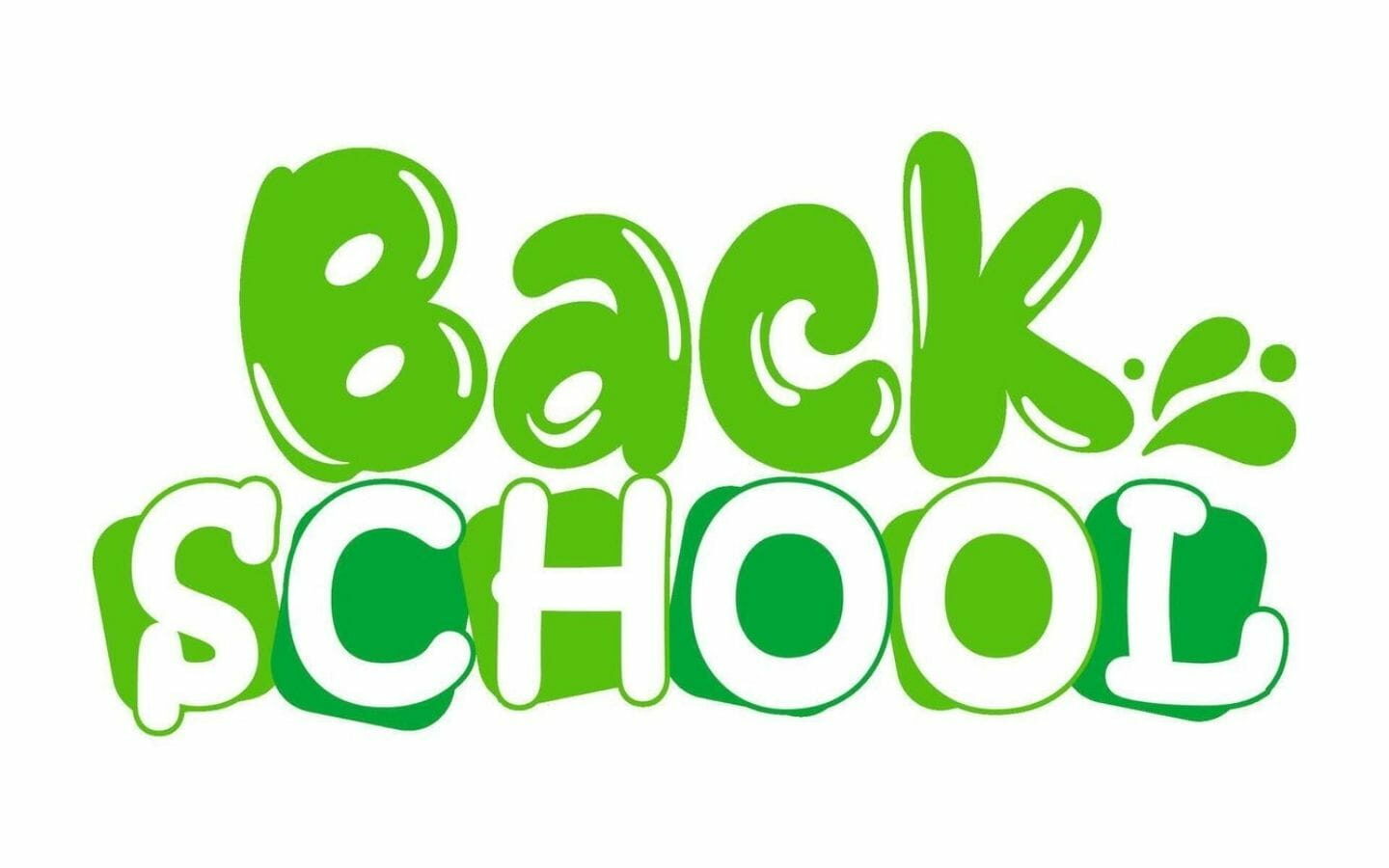 Top mẫu logo Back to School nổi bật cho mùa tựu trường 2026 29 Logo tông xanh lá đơn giản mang lại cảm giác tươi mát