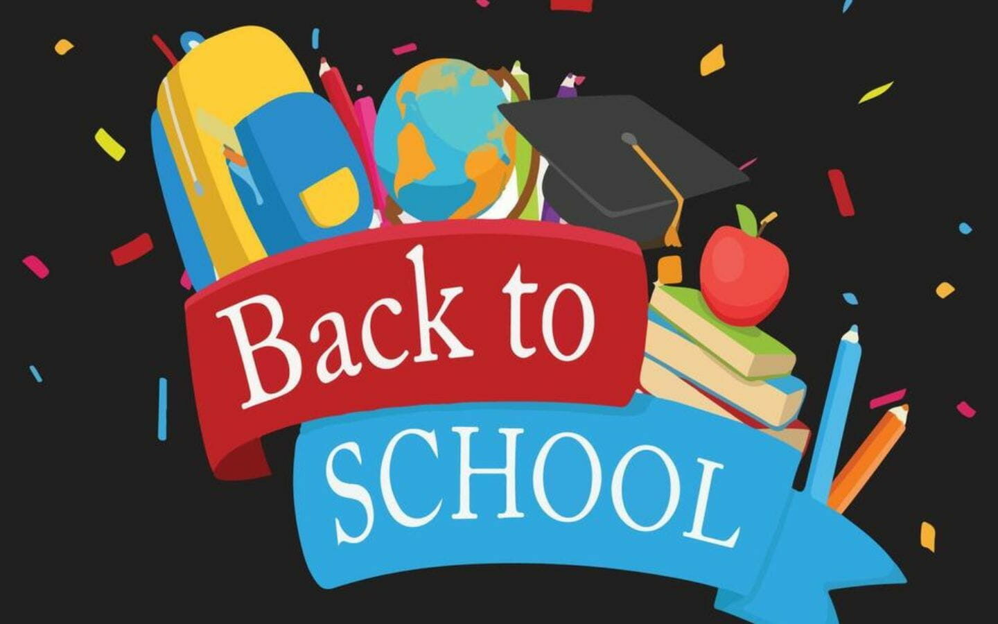 Top mẫu logo Back to School nổi bật cho mùa tựu trường 2026 34 Sự kết hợp hoàn hảo giữa ba lô và mũ cử nhân