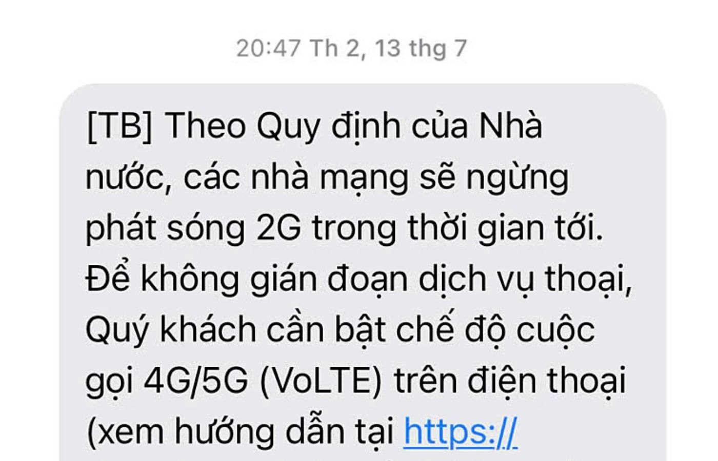 Mạng 2G tại Việt Nam sắp bị tắt hoàn toàn - Làm gì để không bị gián đoạn liên lạc? 1 Mạng 2G tại Việt Nam sắp bị tắt hoàn toàn từ tháng 09/2026 (Nguồn: VnExpress)