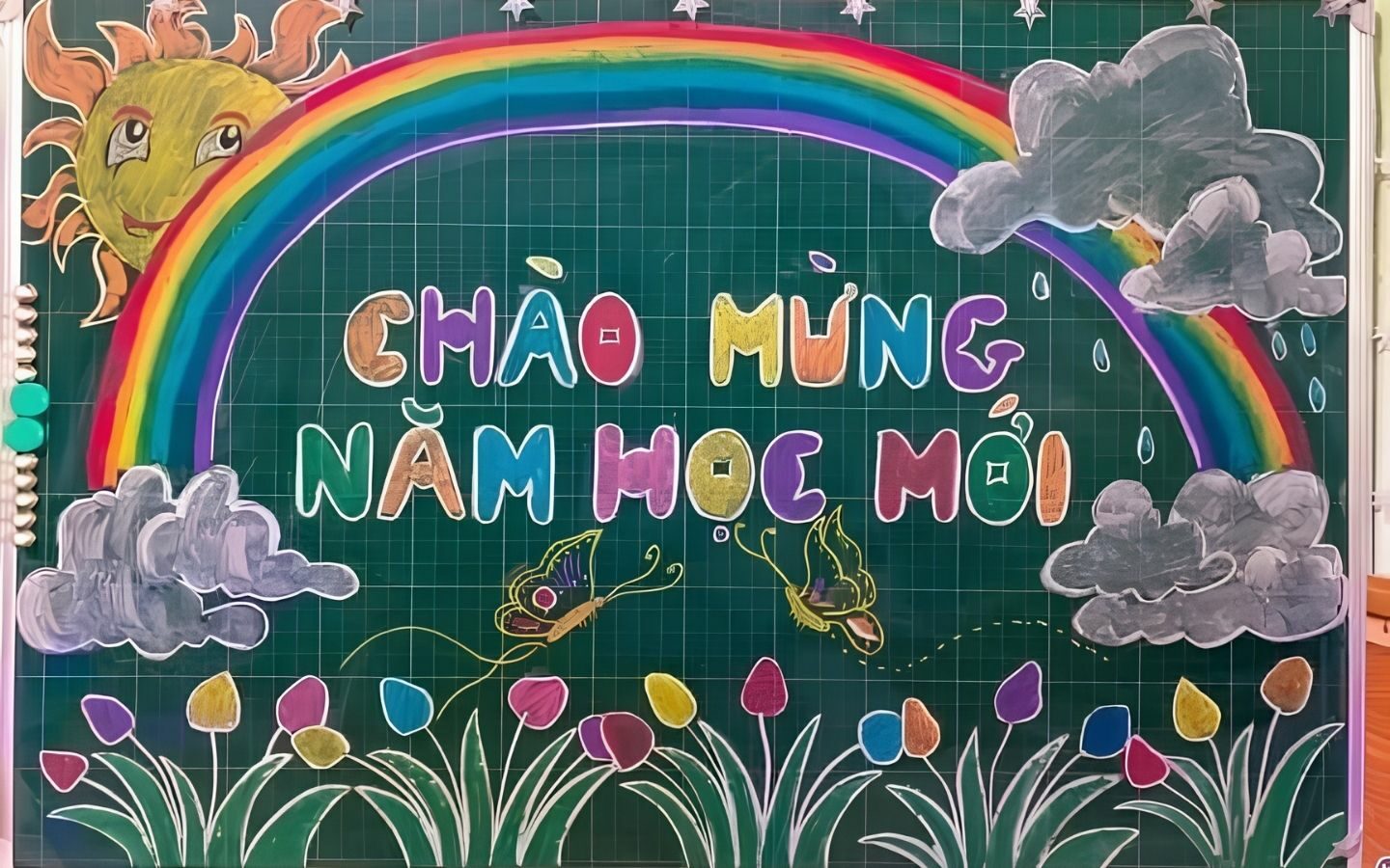 Top 10+ mẫu trang trí bảng Back To School nổi bật 2026 19 Thiết kế bảng trường học đơn giản nhưng đầy cảm hứng