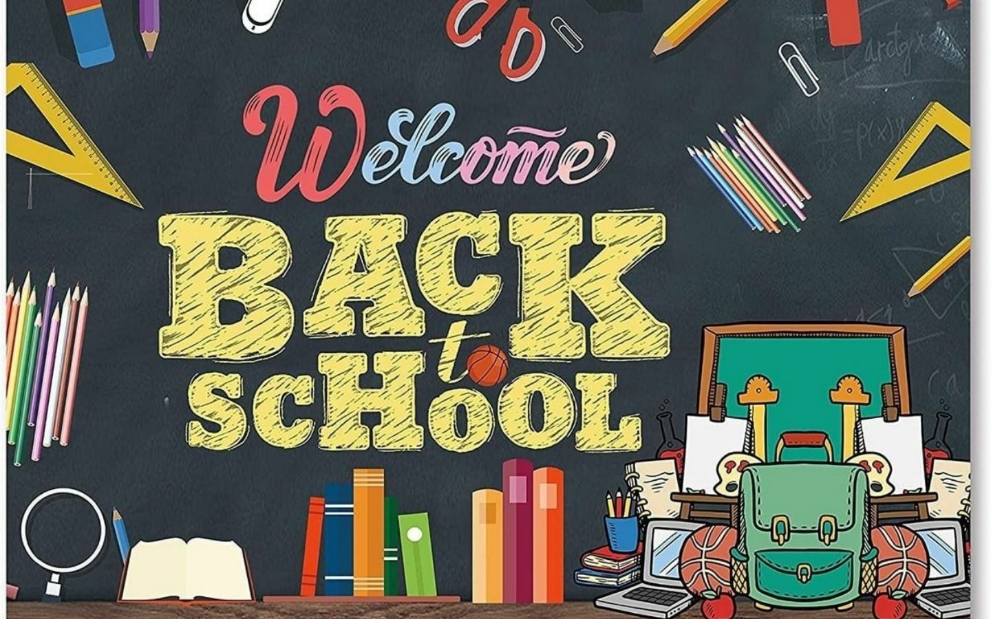 Top 10+ mẫu trang trí bảng Back To School nổi bật 2026 20 Bảng lớp nổi bật với biểu tượng cặp sách, bút chì và thước kẻ đầy sáng tạo