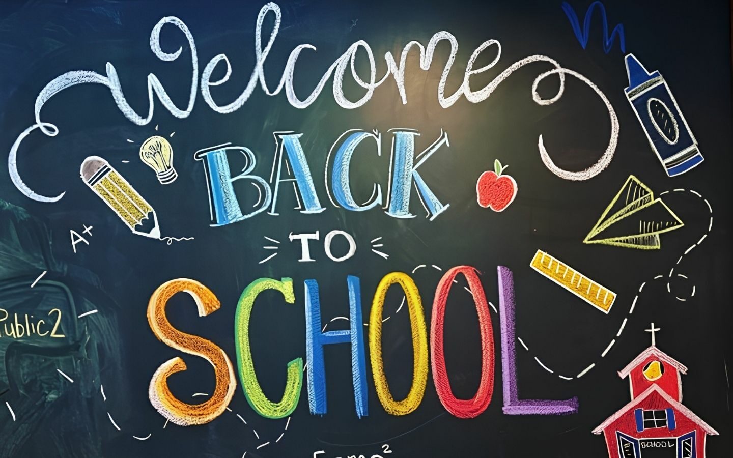 Top 10+ mẫu trang trí bảng Back To School nổi bật 2026 53 Mẫu bảng nhiều màu sắc giúp ngày tựu trường trở nên rộn ràng và đáng nhớ hơn