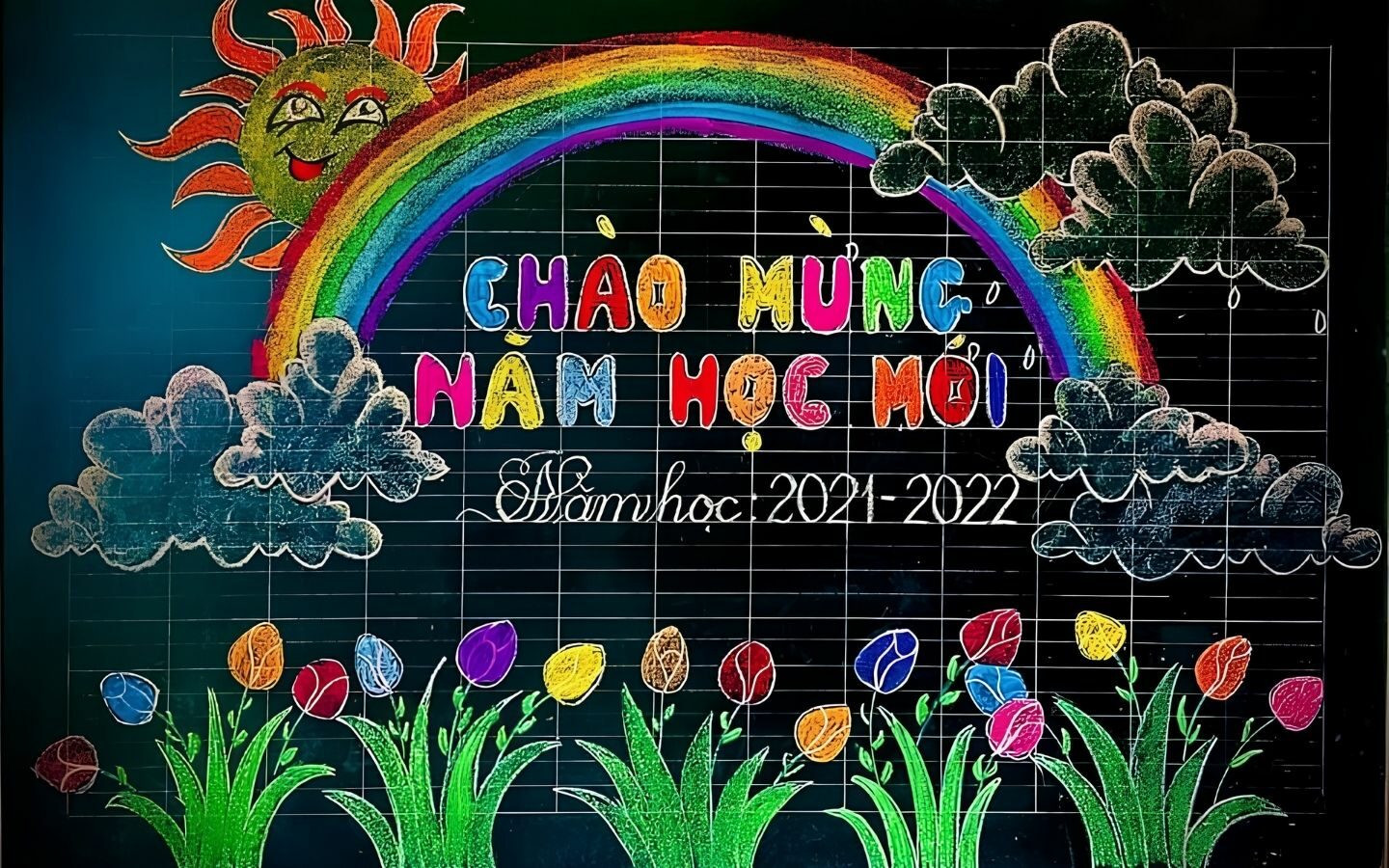 Top 10+ mẫu trang trí bảng Back To School nổi bật 2026 54 Thiết kế bảng phù hợp với nhiều không gian lớp học