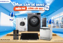 Sắm ngay thiết bị gia dụng tại Phong Vũ, nhận ưu đãi miễn phí công lắp đặt Sắm ngay thiết bị gia dụng tại Phong Vũ, nhận ưu đãi miễn phí công lắp đặt