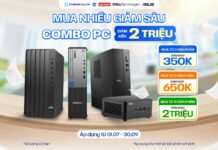 Mua Combo PC tại Phong Vũ, giảm ngay đến 2 triệu đồng Chương trình ưu đãi mua Combo PC tại Phong Vũ, giảm ngay đến 2 triệu đồng