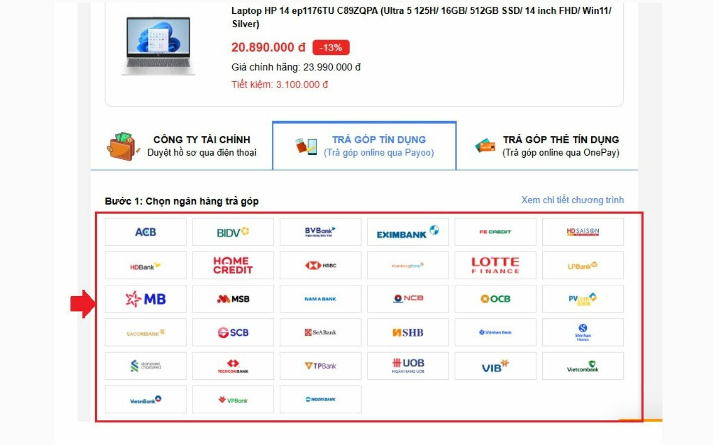 Mua laptop trả góp sinh viên: Ưu đãi Back to School 2026 11 Đăng ký mua laptop trả góp sinh viên qua website