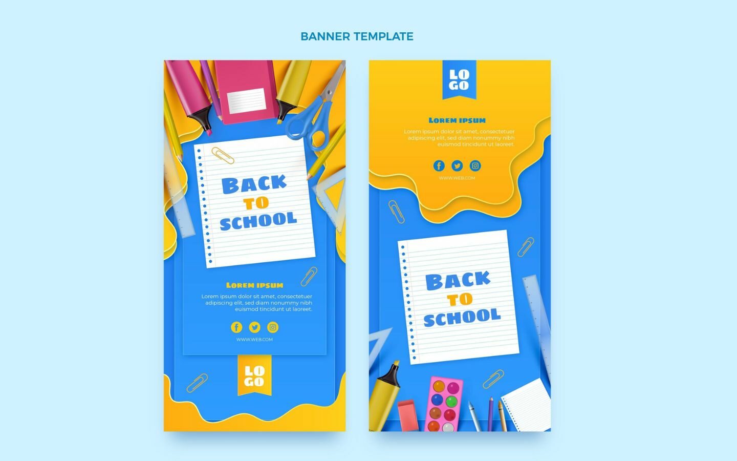 Tổng hợp Back to School banner 2026 mới nhất, miễn phí 29 Thiết kế standee trẻ trung cho mùa tựu trường.