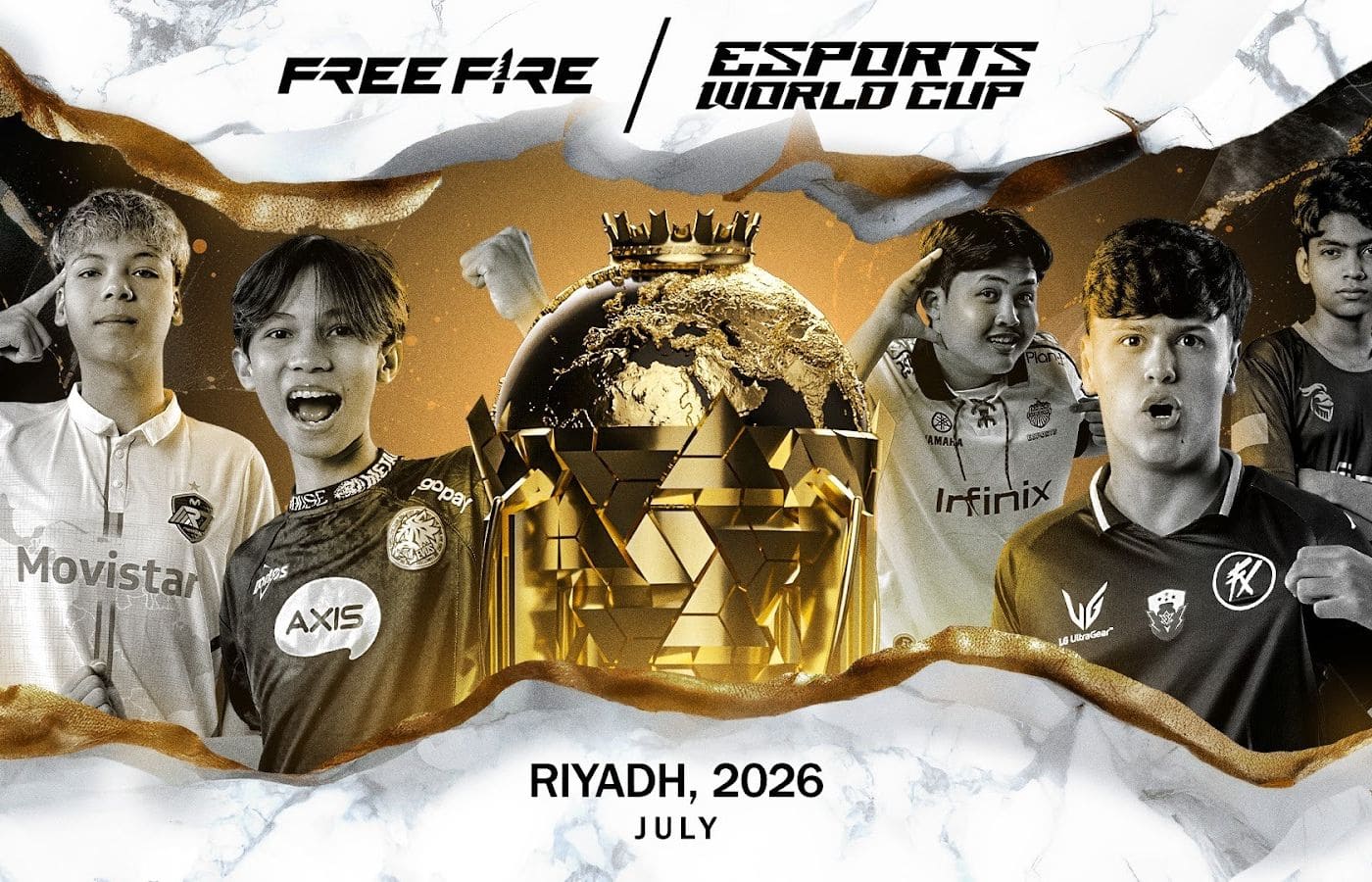 Free Fire được mong chờ tại EWC 2026 với sự góp mặt của nhiều đội tuyển hàng đầu (Nguồn: Internet)
