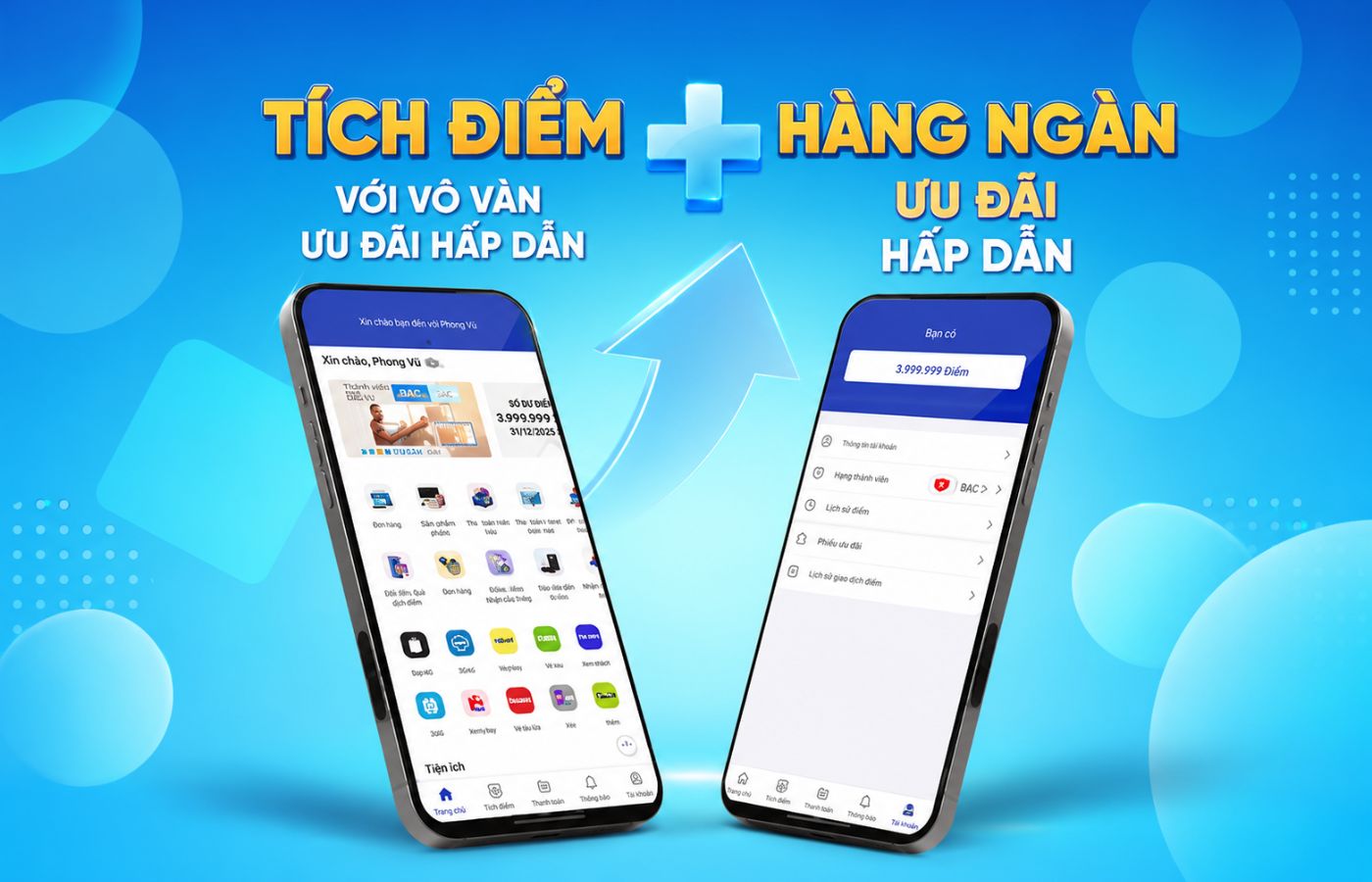 Hướng dẫn tích và đổi điểm Loyalty trên ứng dụng Phong Vũ nhận ưu đãi giảm giá 1 Chương trình tích và đổi điểm Loyalty trên ứng dụng Phong Vũ