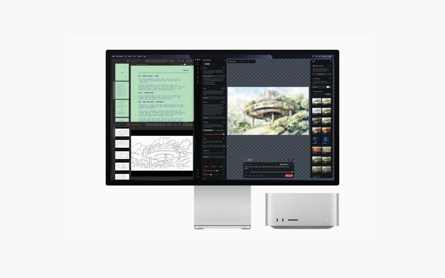 Apple giới thiệu chip M6 và M5 Ultra, đánh dấu bước nhảy vọt lớn về hiệu năng AI 5 Chip M5 Ultra trong Mac Studio thế hệ mới (Nguồn: Apple Newsroom)