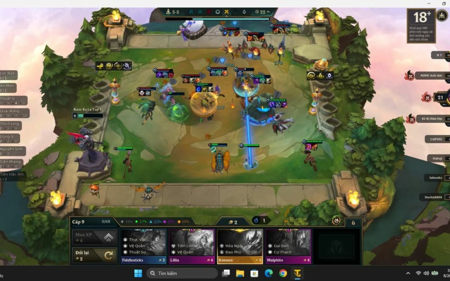 Game thủ cần sử dụng Windows 10 Version 19041 trở lên khi tham gia ĐTCL 18.1