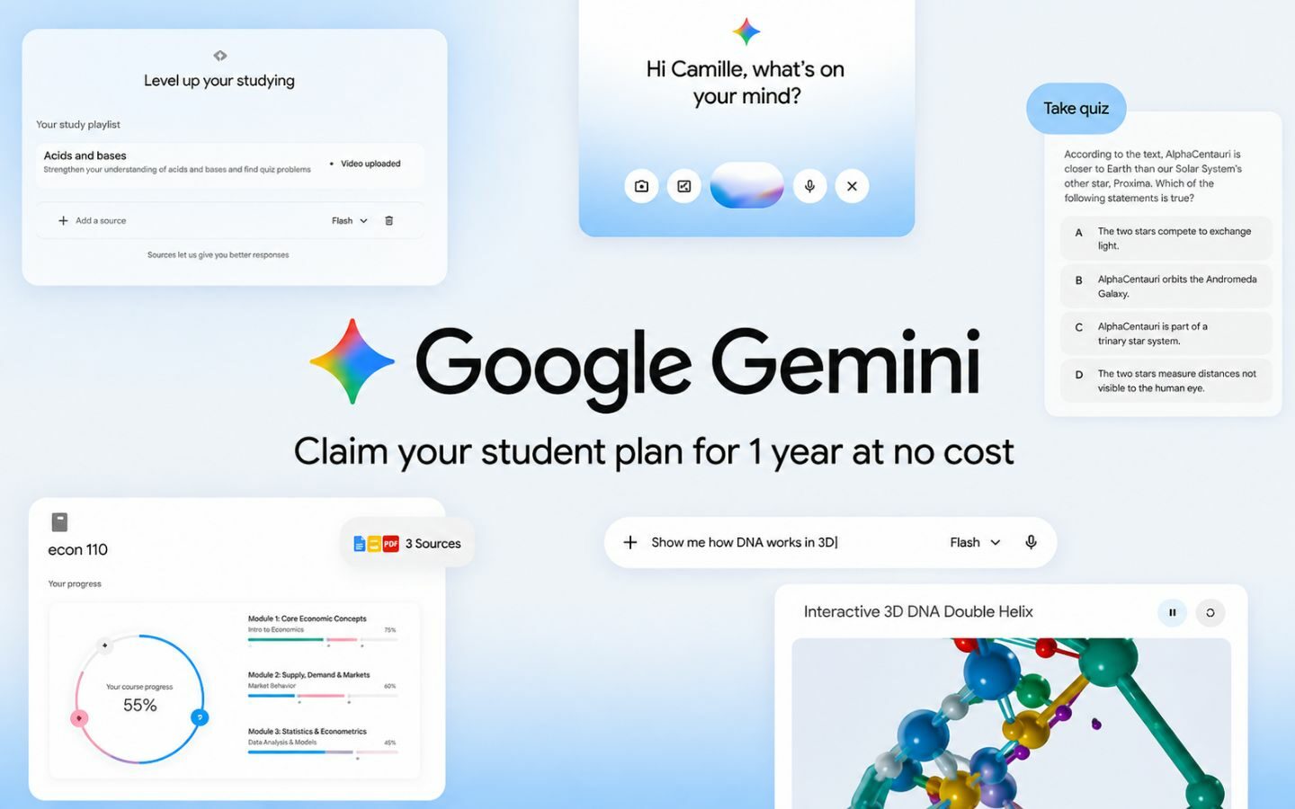 Google tích hợp công cụ học tập AI mới trên Search và Gemini (Nguồn: Internet)