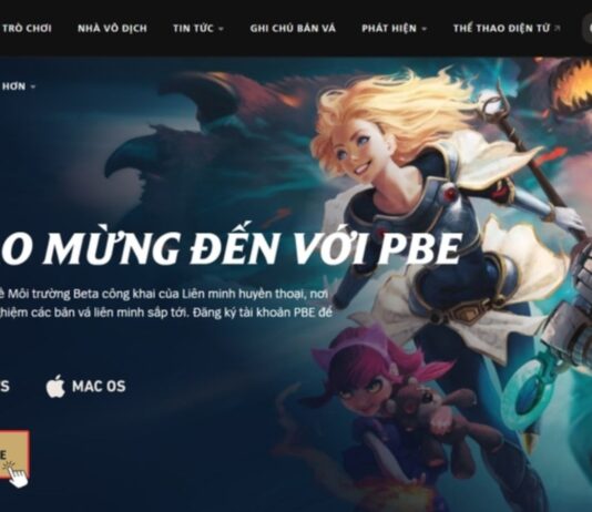 Cách tải TFT PBE trên PC, điện thoại và chơi ĐTCL PBE mùa 18 Cách tải TFT PBE trên PC, điện thoại và chơi ĐTCL PBE mùa 18