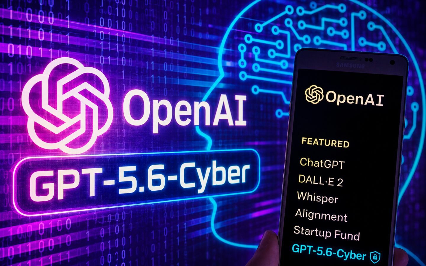 OpenAI ra mắt mô hình an ninh mạng GPT-5.6-Cyber, giữa làn sóng tấn công AI 1 OpenAI ra mắt mô hình an ninh mạng GPT-5.6-Cyber, giữa làn sóng tấn công AI