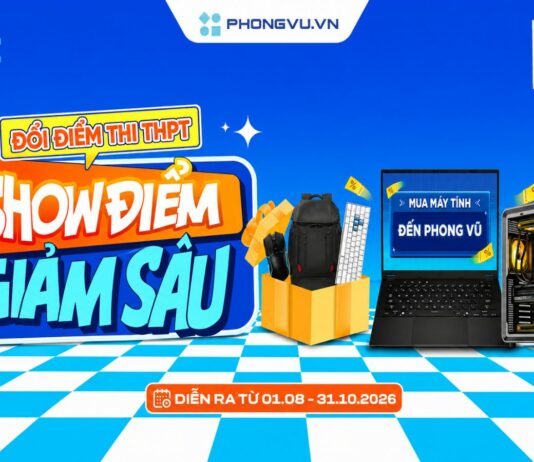 Khởi động Phong Vũ Uni Tour 2026: Loạt ưu đãi Laptop, PC dành cho tân sinh viên Khởi động Phong Vũ Uni Tour 2026: Loạt ưu đãi Laptop, PC dành cho tân sinh viên